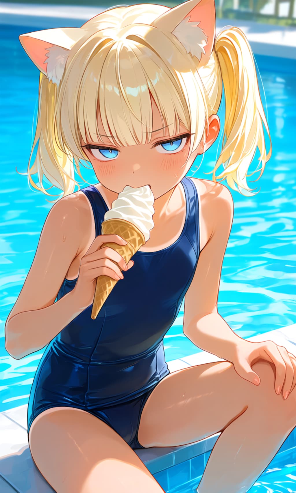 【ケモミミ褐色肌女子】チロルさん＆チョコちゃん