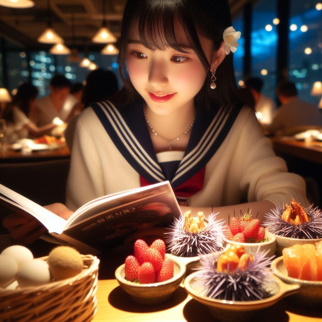 ほんとうにだいすき！　　　　　　　　　　　　　　　　本と、ウニだいすき！