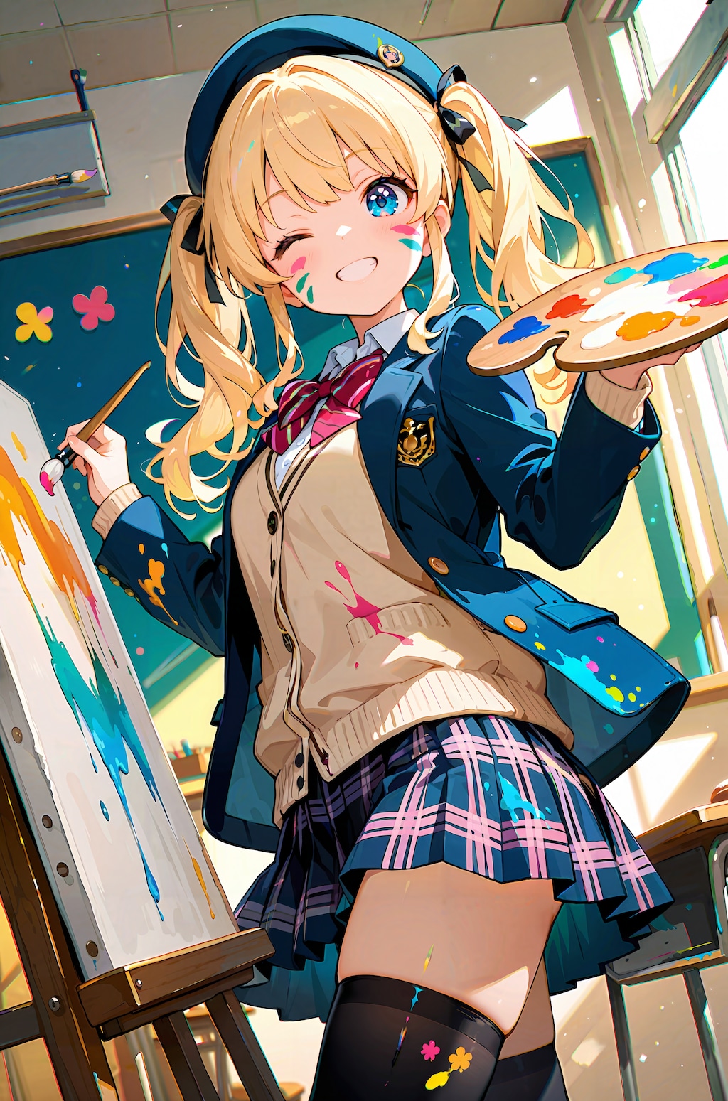 美桜ちゃんの芸術がバクハツだ～っ🎨