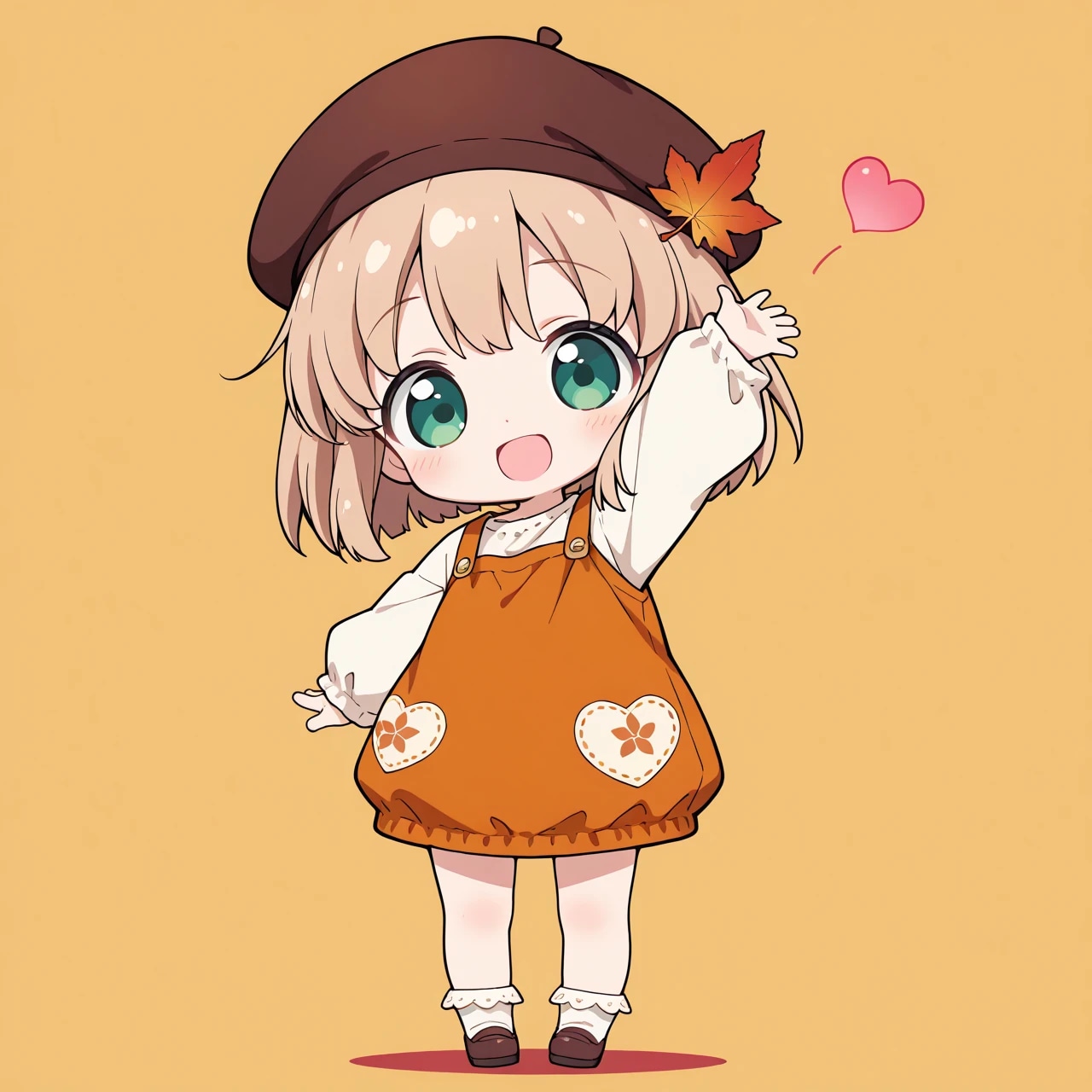 SDこはるちゃんの理想の？秋コーデ | の人気AIイラスト・グラビア