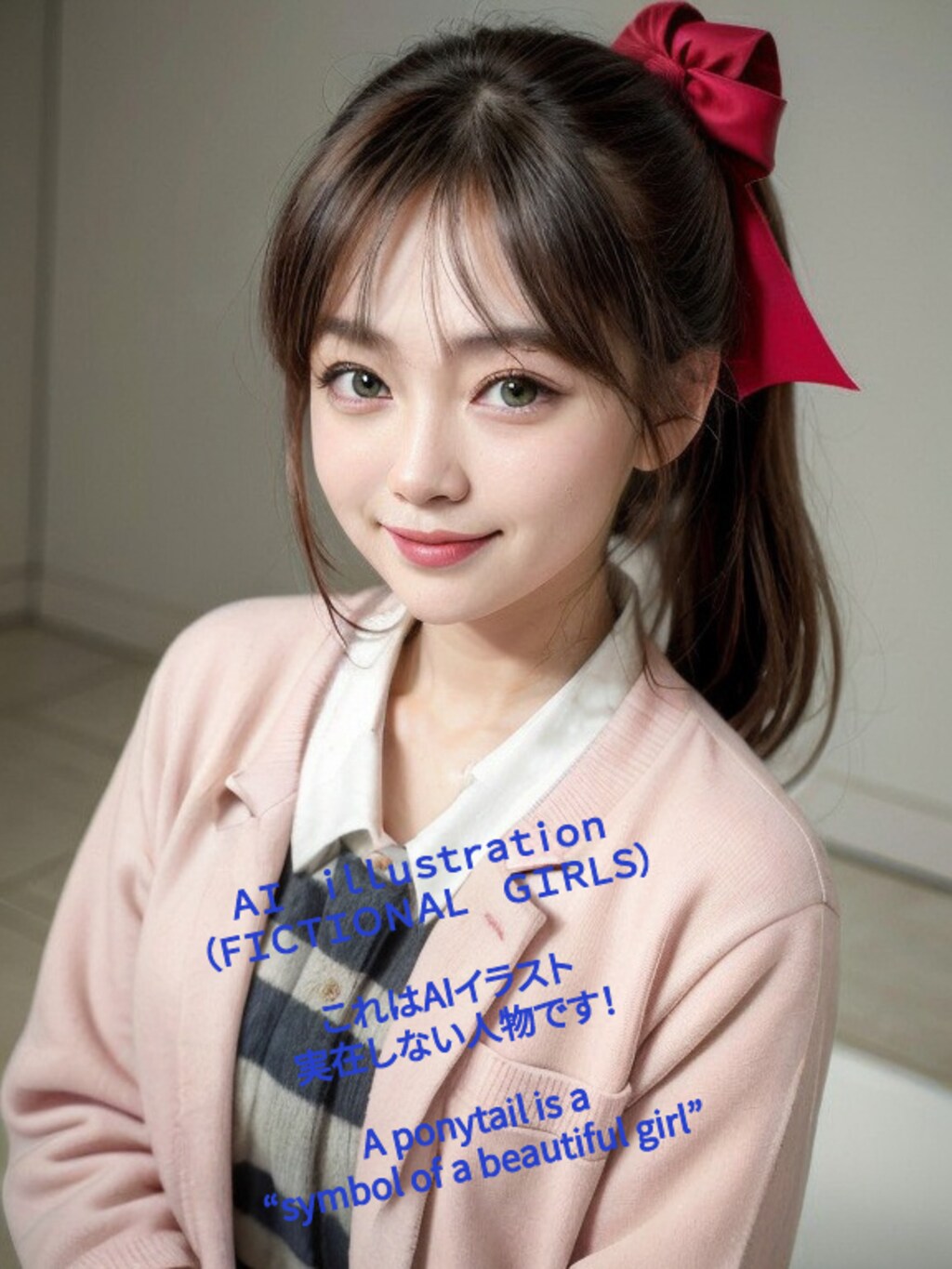 ポニーテール美少女