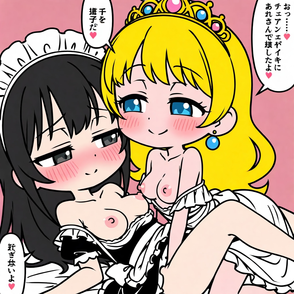 お姫様とメイド 禁断の愛