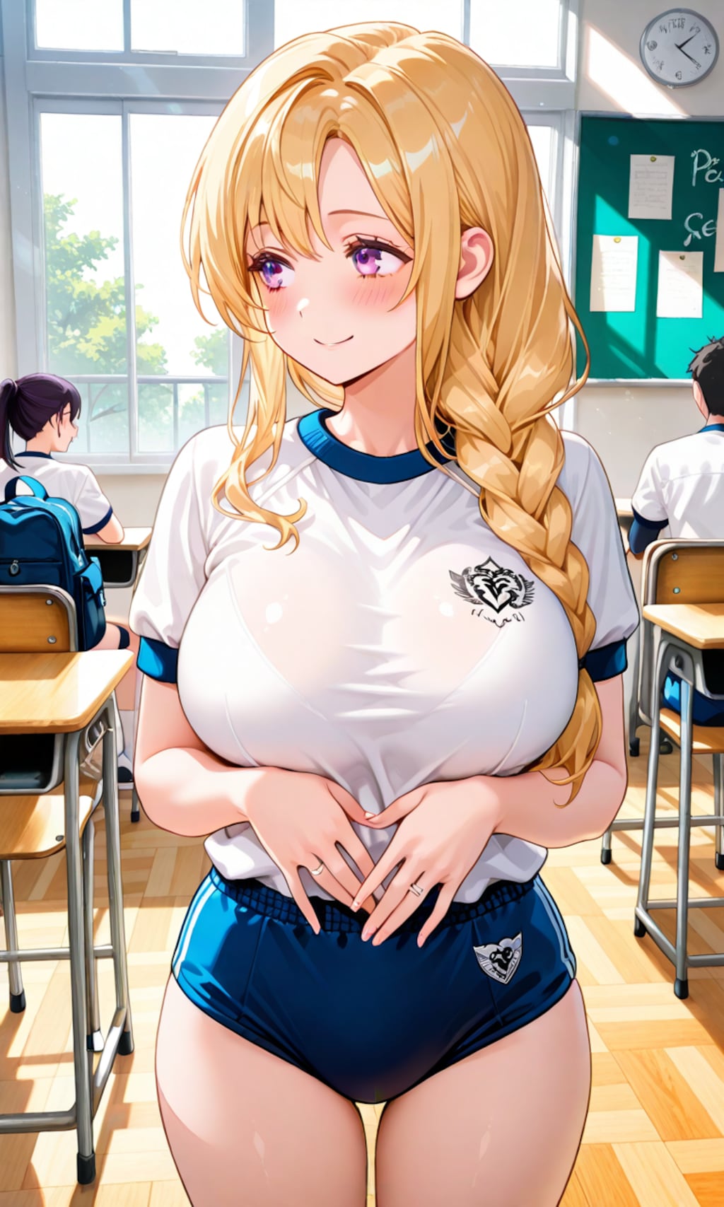 貴族の若奥様のブルマ姿