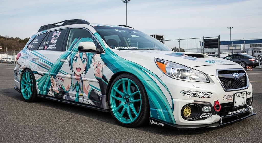 レガシィアウトバック初音ミク痛車