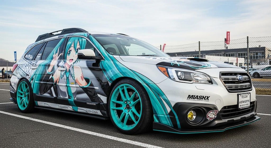 レガシィアウトバック初音ミク痛車