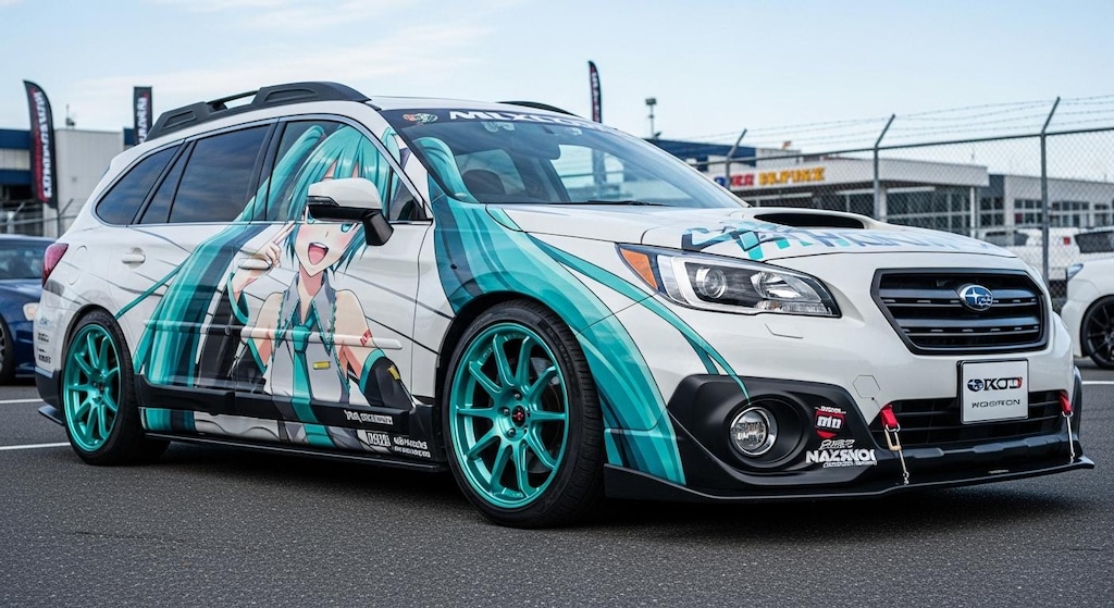 レガシィアウトバック初音ミク痛車