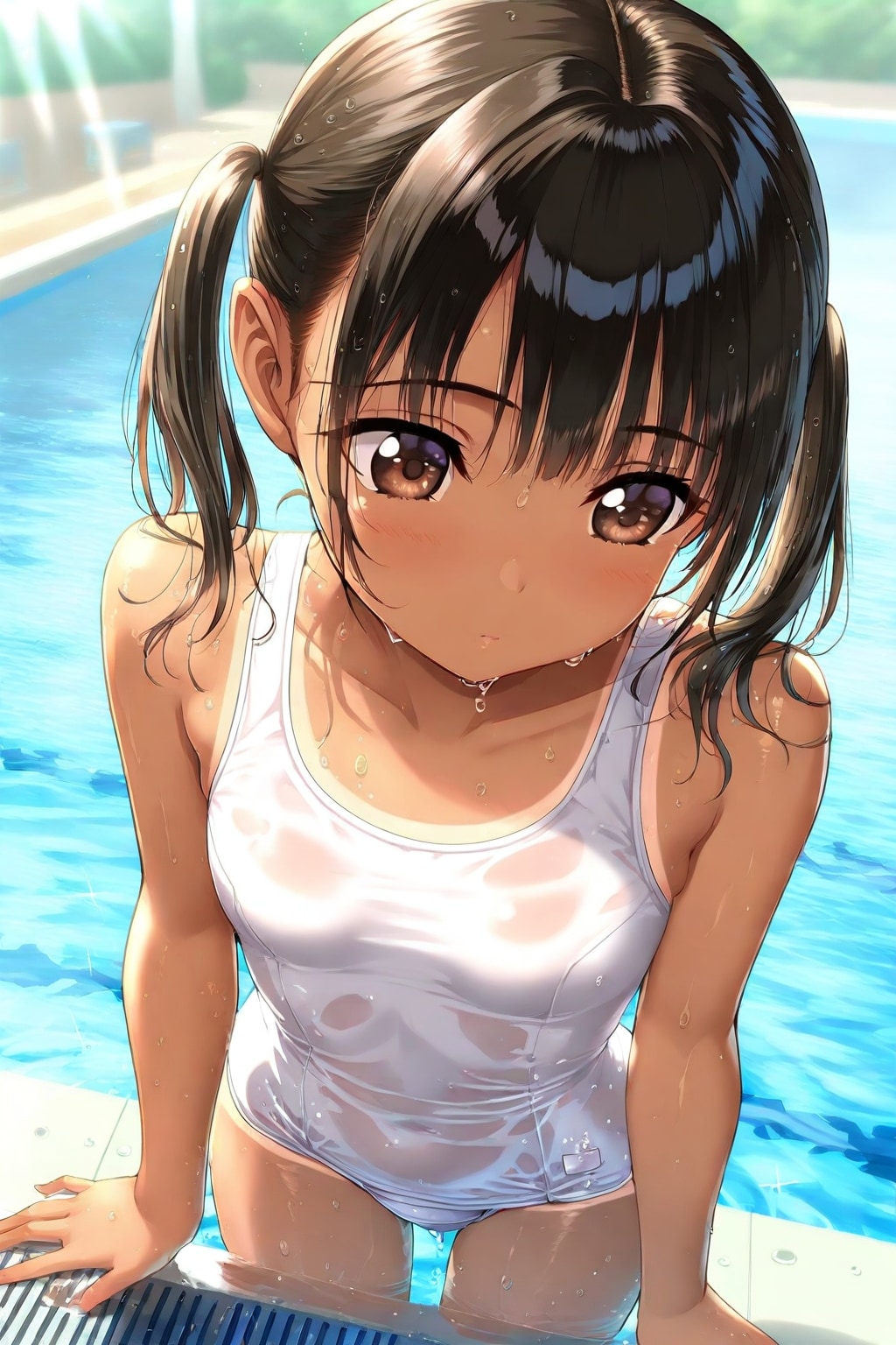 スク水美少女