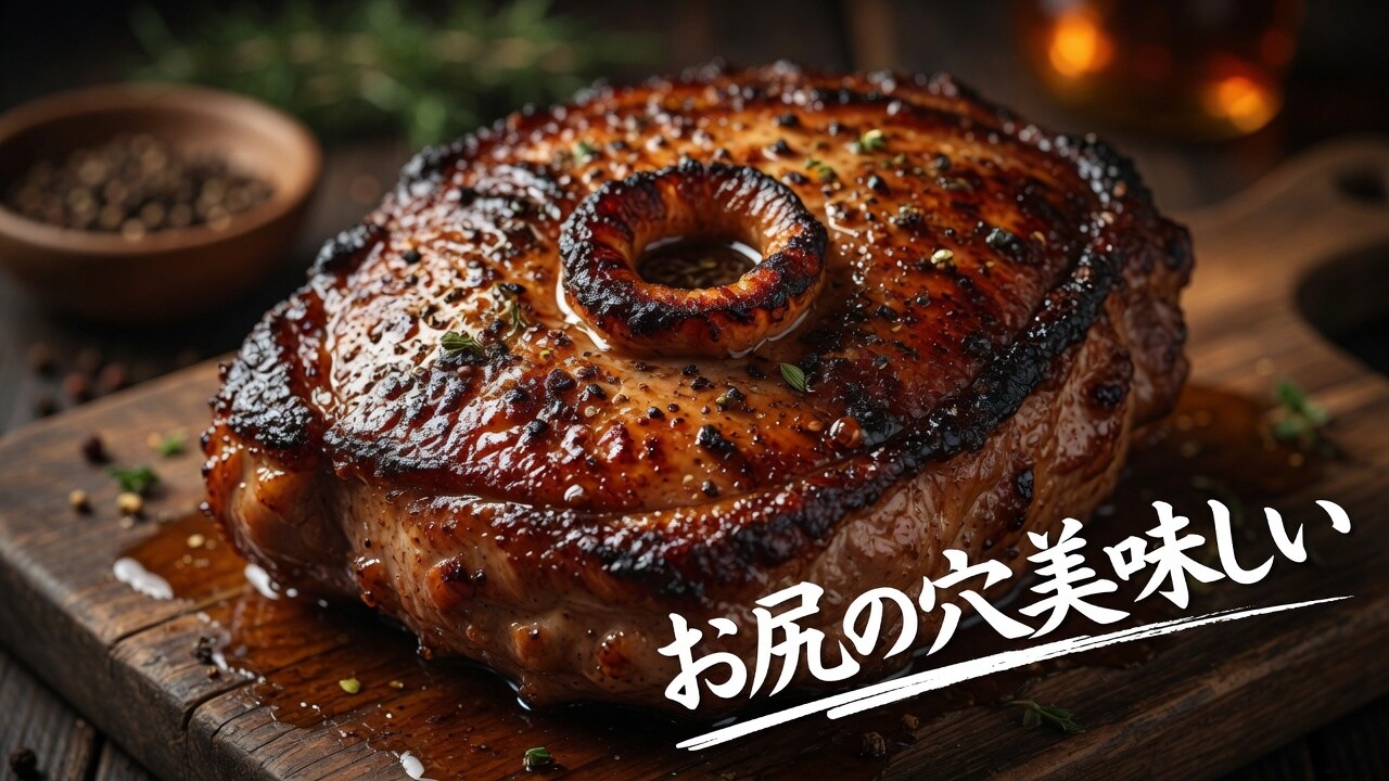 お尻の穴美味しい