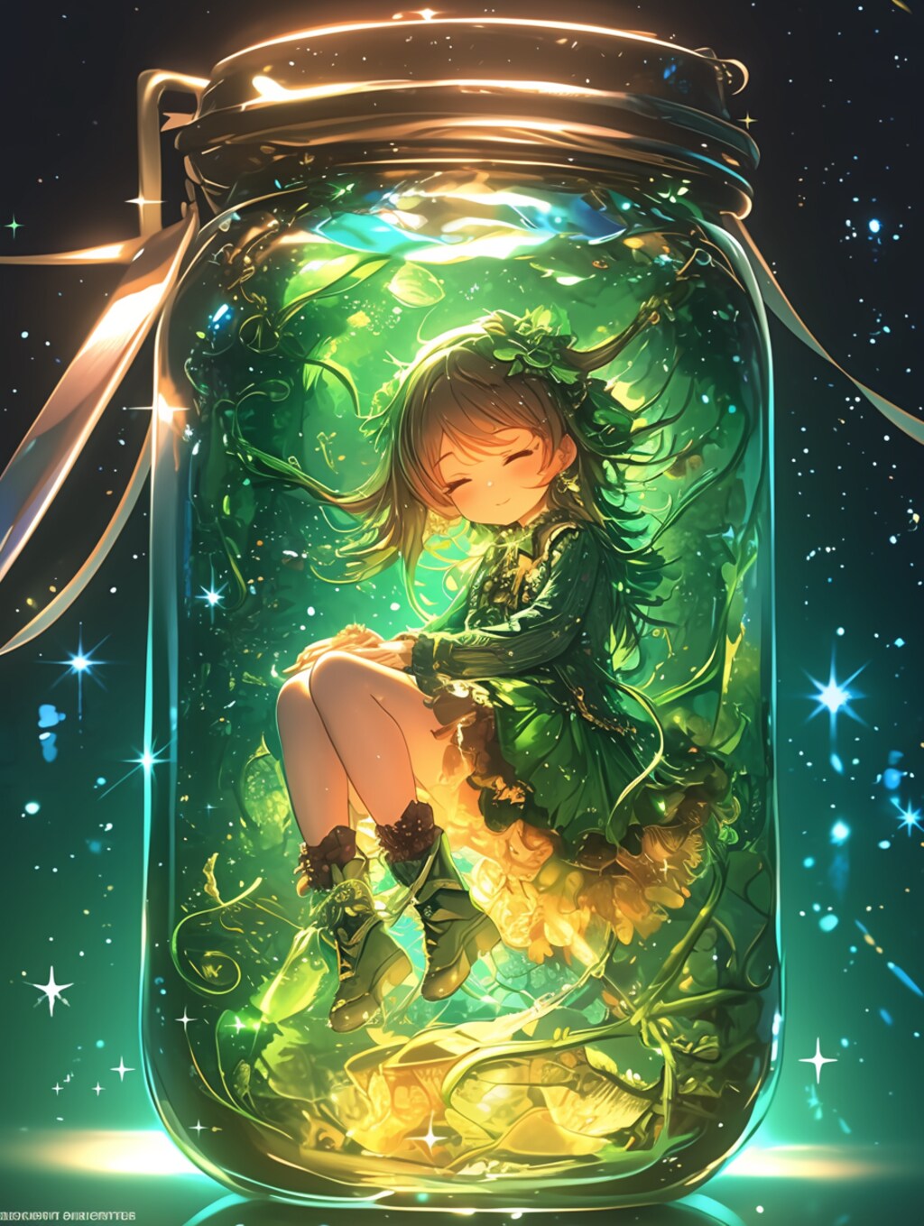 「瓶詰の少女」碧42