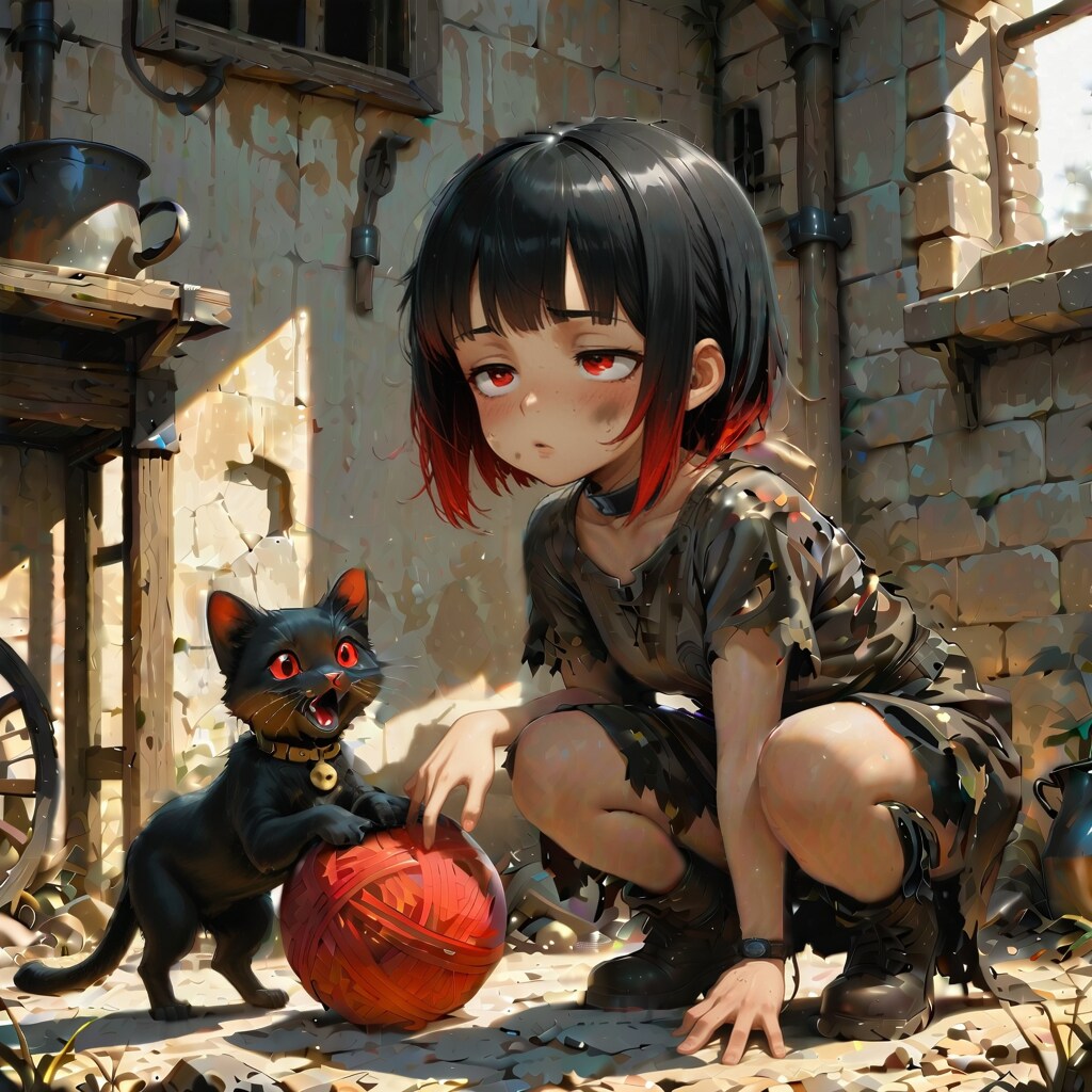紛い物って、どういう意味？/石ぶつけられたけど、優しい人もいるな。