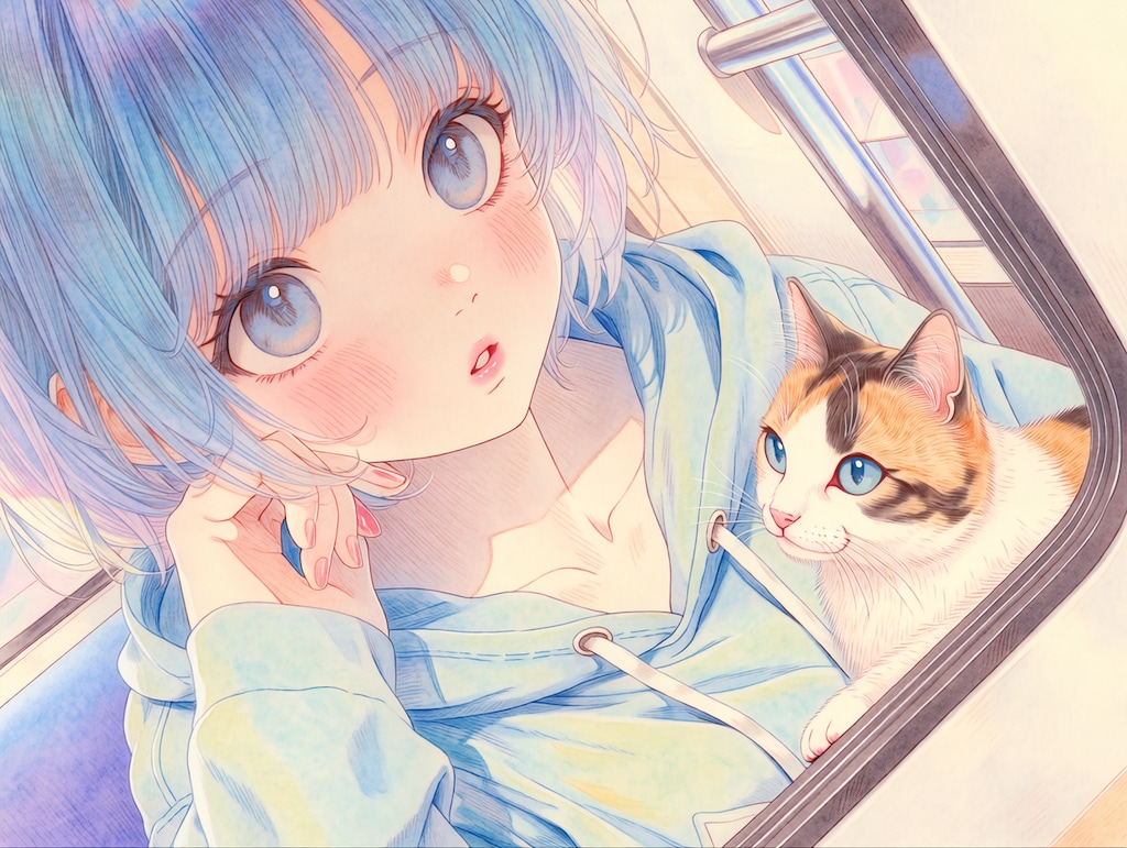 車窓からWAVEちゃん（１）niji7