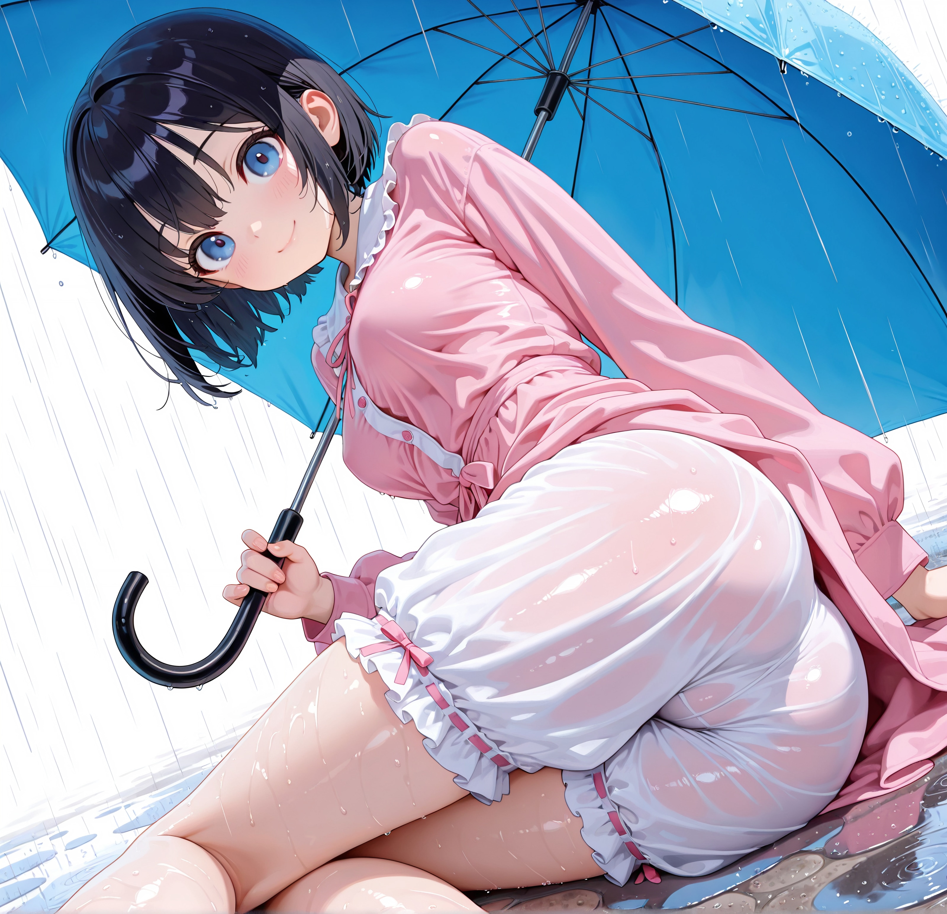 いてて転んじゃったぁ