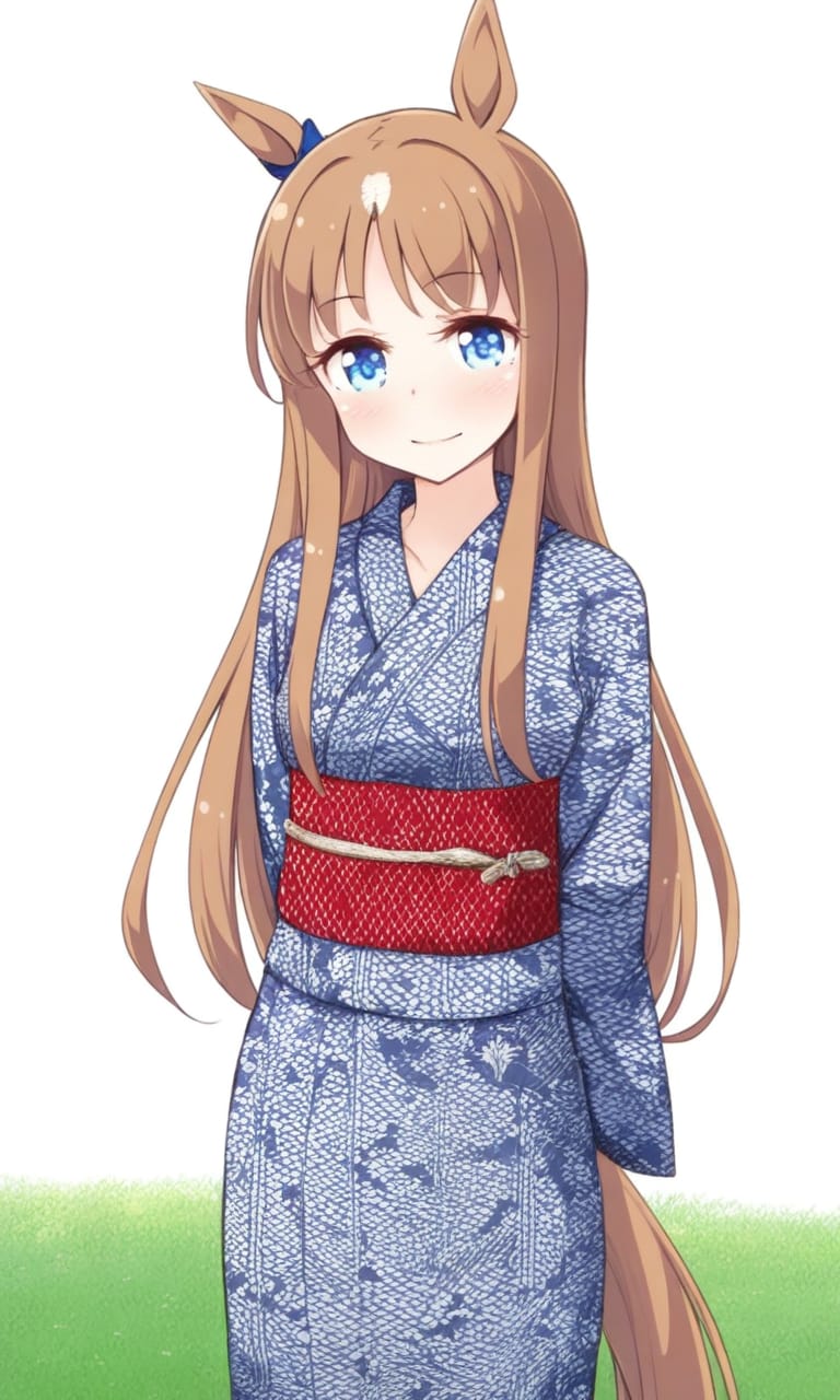 グラスワンダー 浴衣