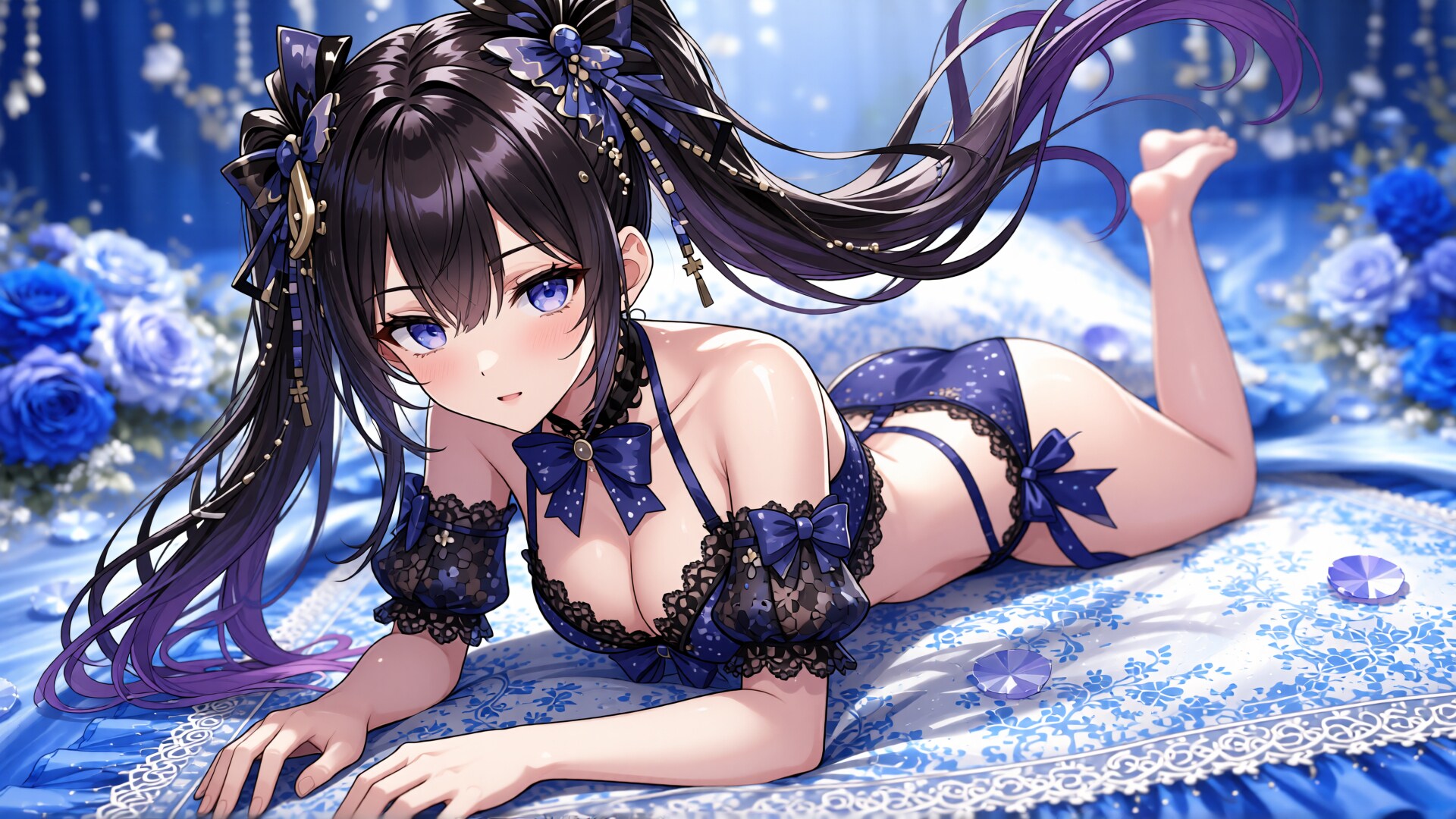 黒髪少女と水着　その4-5