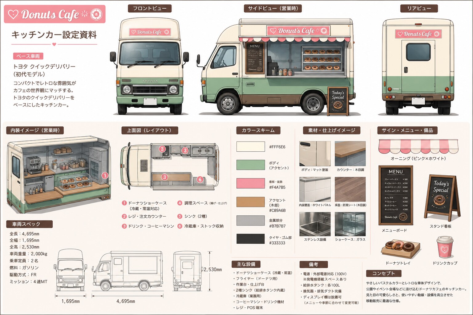 これがドーナツ屋の全てだッ！