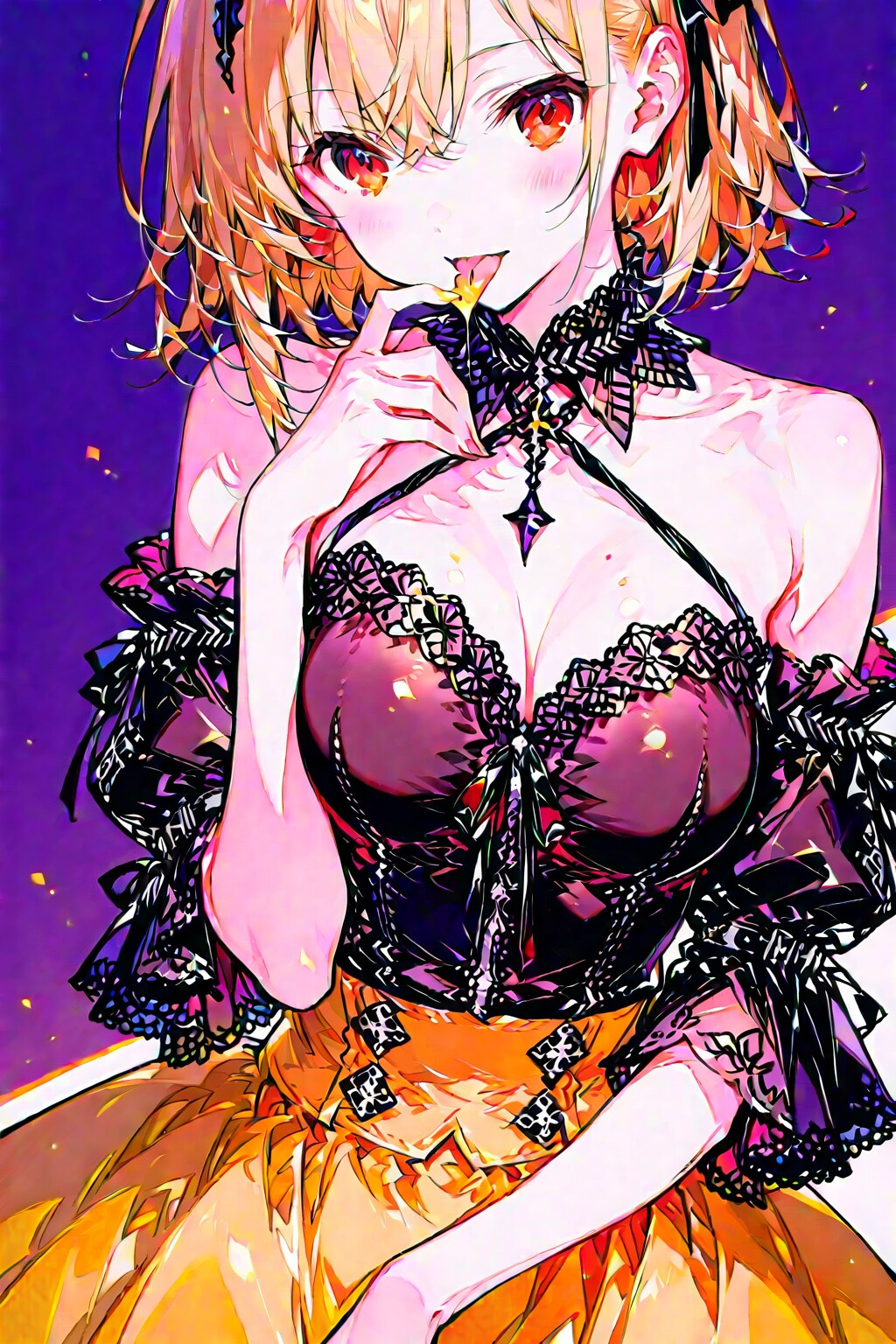 小悪魔チックに