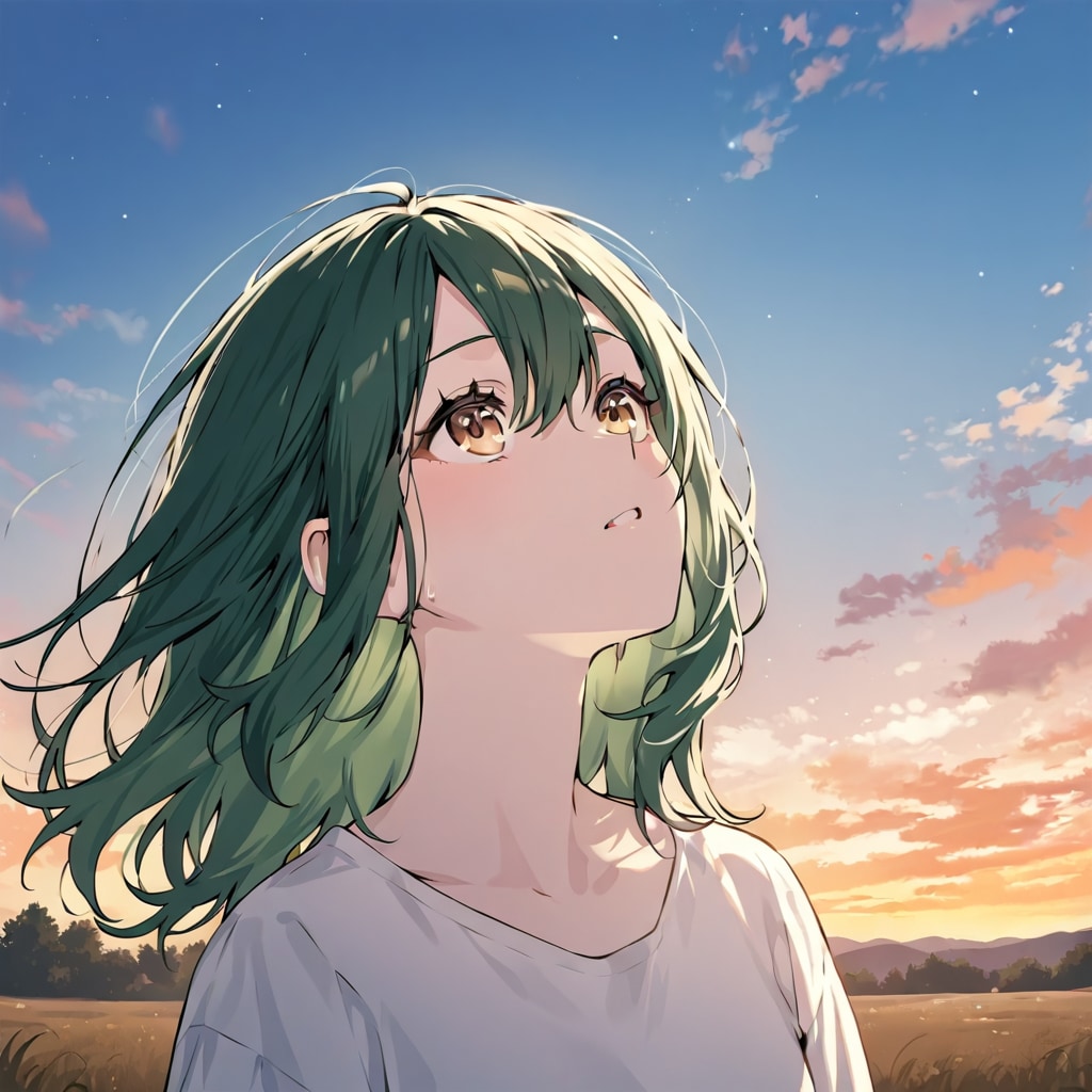 夕空 | の人気AIイラスト・グラビア