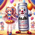 ピエロのビール缶と小さな女の子 3枚目
