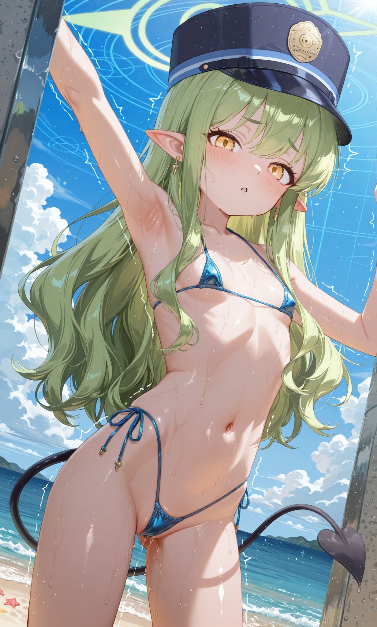 橘ヒカリ③　超マイクロビキニ＋ナニか