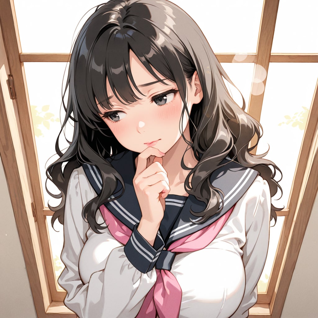 昔の制服を見つけた…