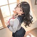 昔の制服を見つけた… 3枚目