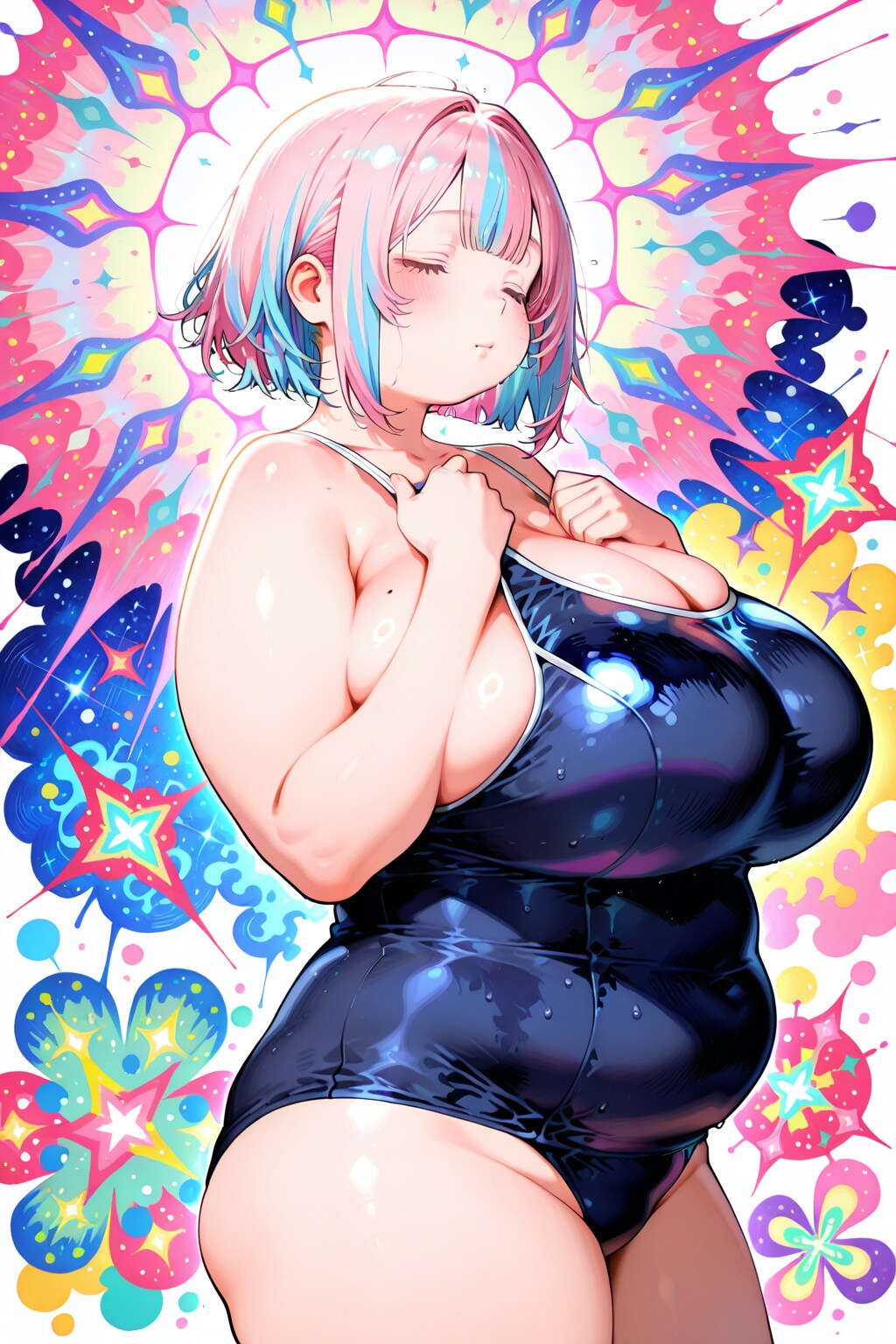 アートなパステルカラー