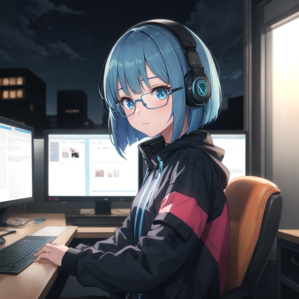 深夜のパソコン教室