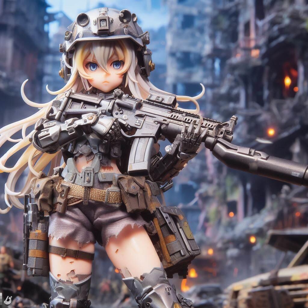 武装少女002　甲冑姿バージョン