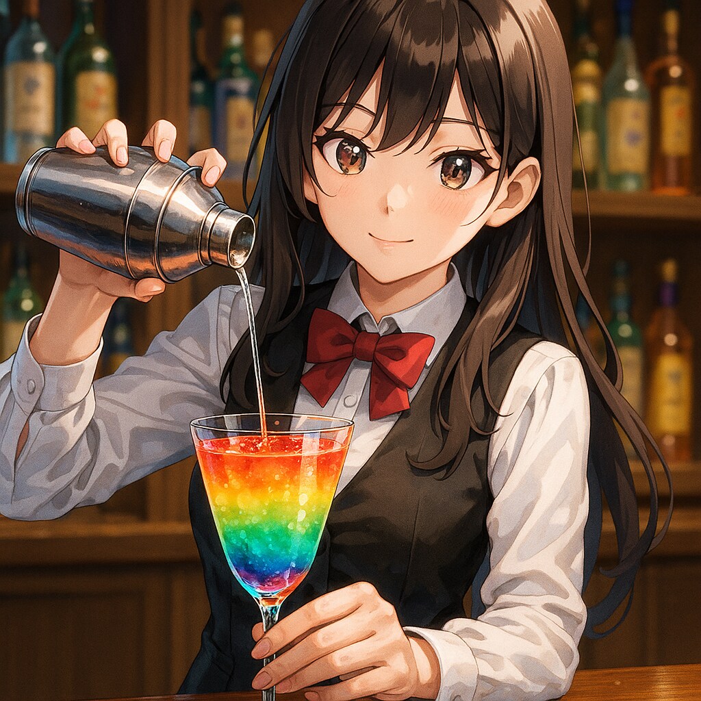 レインボーカクテル