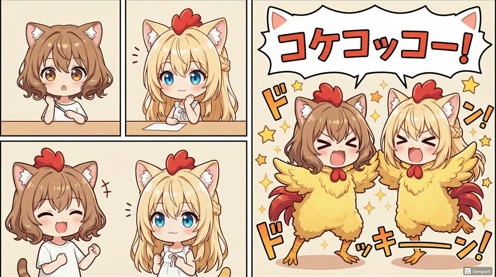 たまご・チキン・進化論！