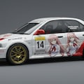 アニメ痛車ランサーエボリューション 2枚目