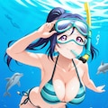 ビキニでスクーバダイビング果南👙🤿❤️ 5枚目