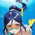 ビキニでスクーバダイビング果南👙🤿❤️ 2枚目