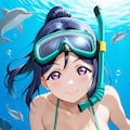 ビキニでスクーバダイビング果南👙🤿❤️ 8枚目