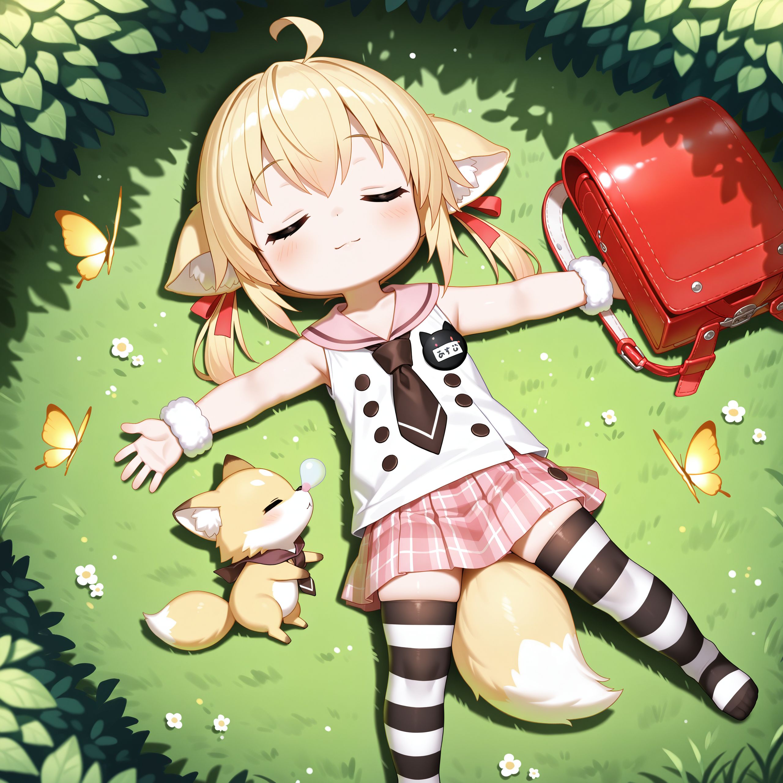 あ！野生の紺子が現れた！ | の人気AIイラスト・グラビア