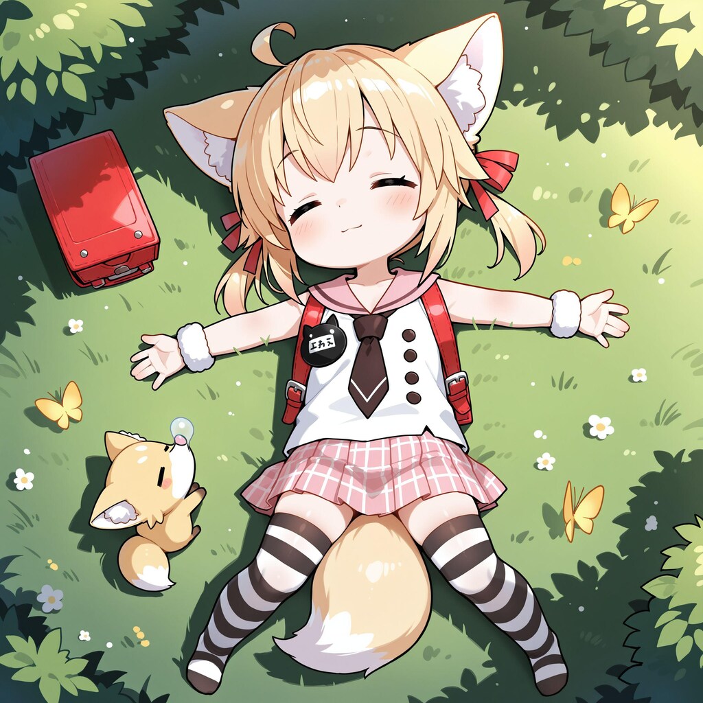 あ！野生の紺子が現れた！