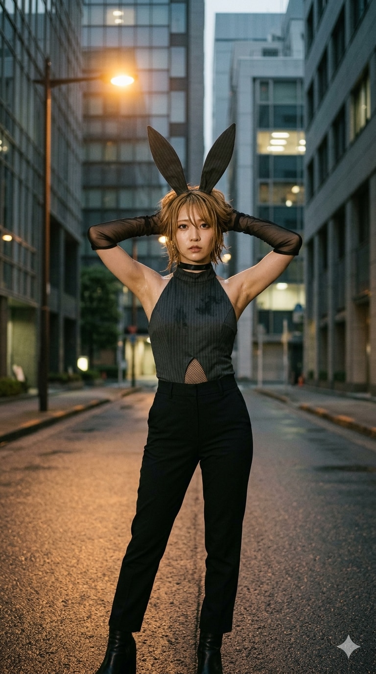 野生のバニーガール4