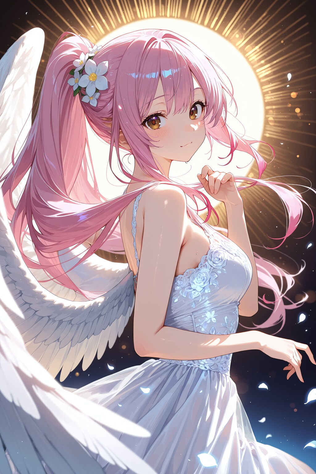 天使さん頑張ります