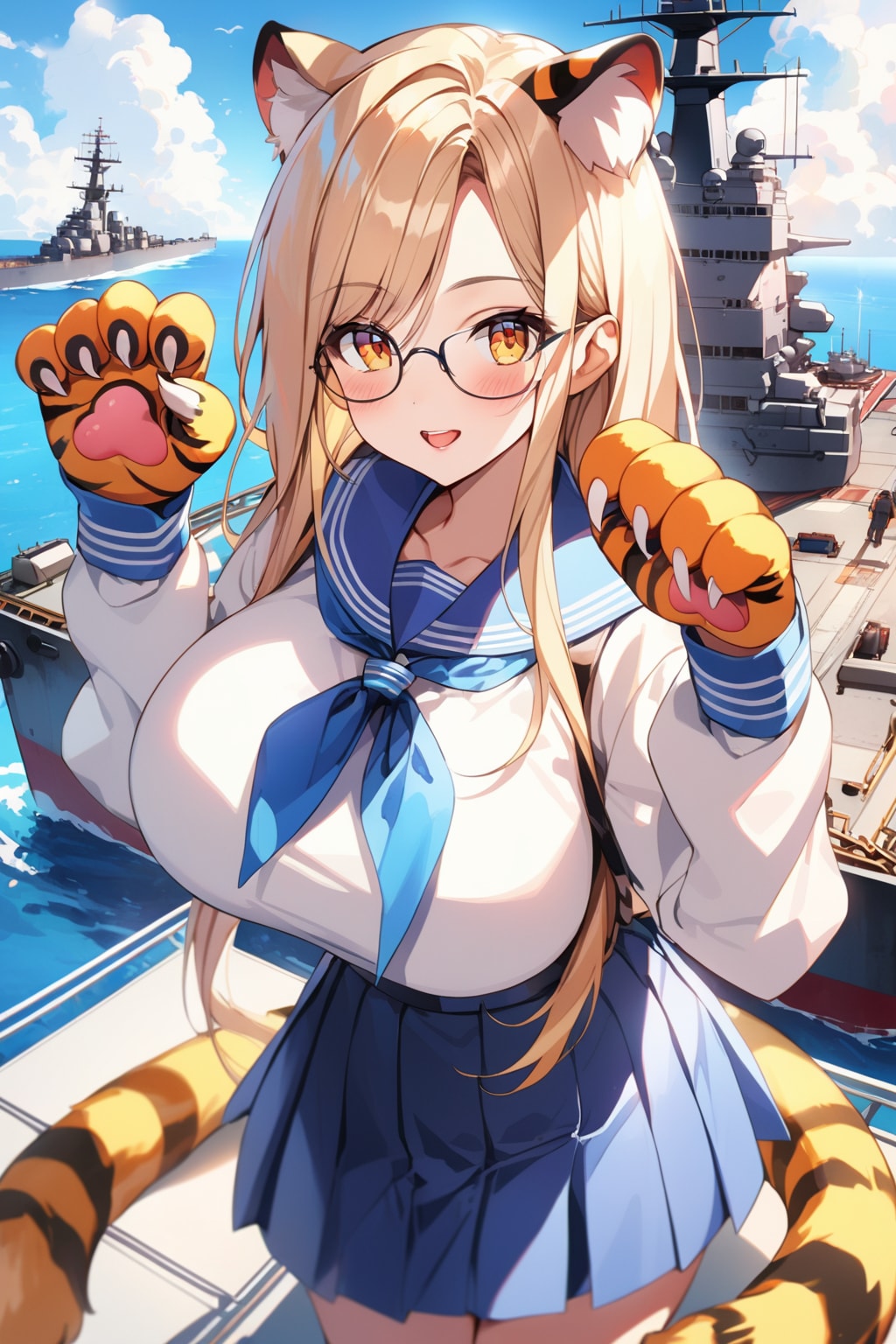 ニクキュウ🐾艦上撮影会　　　　　　　　　　　　　　🐯 瑞莉・S・トルーマン 🐯　３