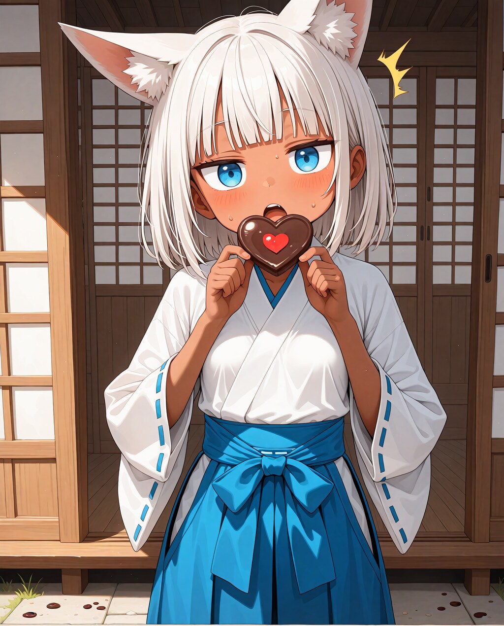 うちの子のバレンタインチョコの渡し方