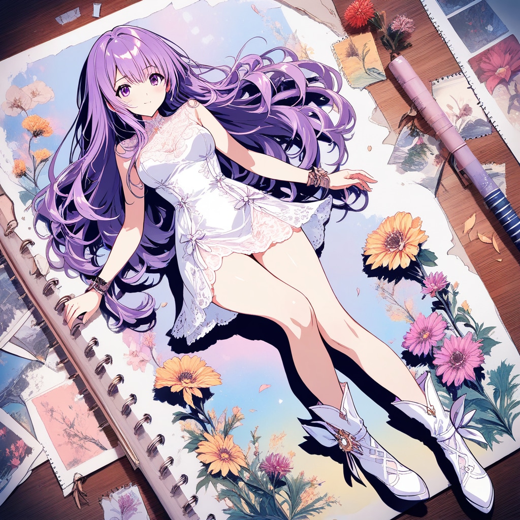 飛び出すように見える本 | の人気AIイラスト・グラビア