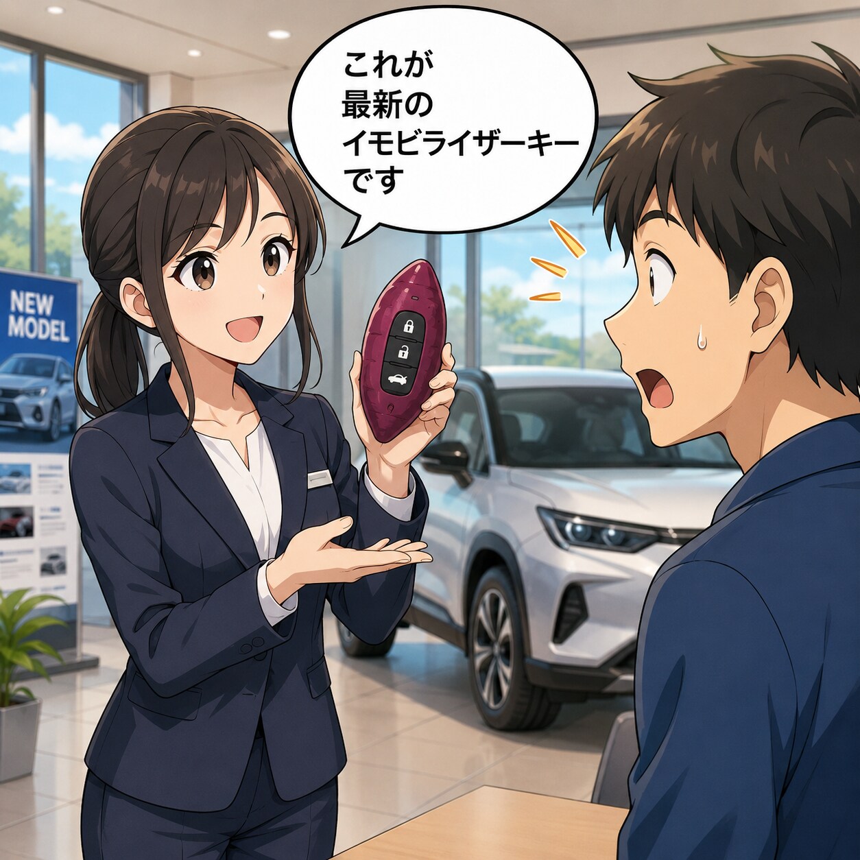 イモビライザーキー | の人気AIイラスト・グラビア