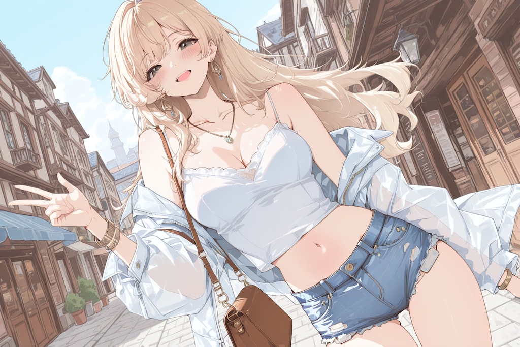 理想の夏コーデ
