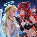 天使と悪魔 3枚目