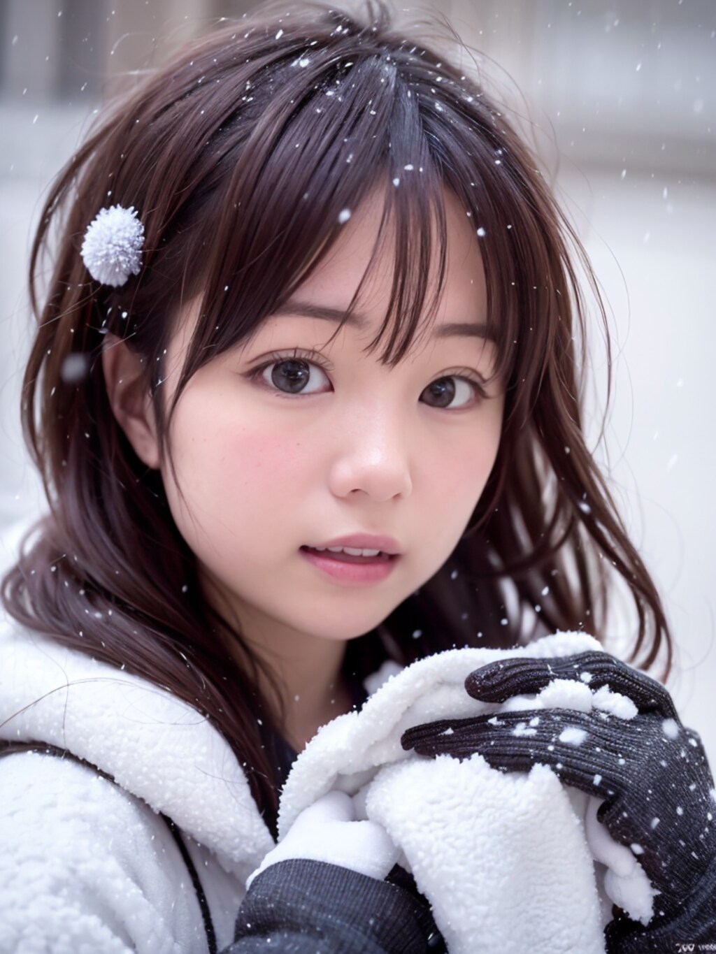 寒いね