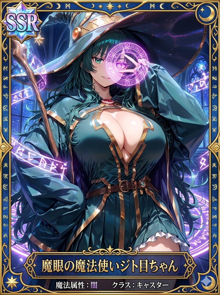 SSR魔眼の魔法使いジト目ちゃん