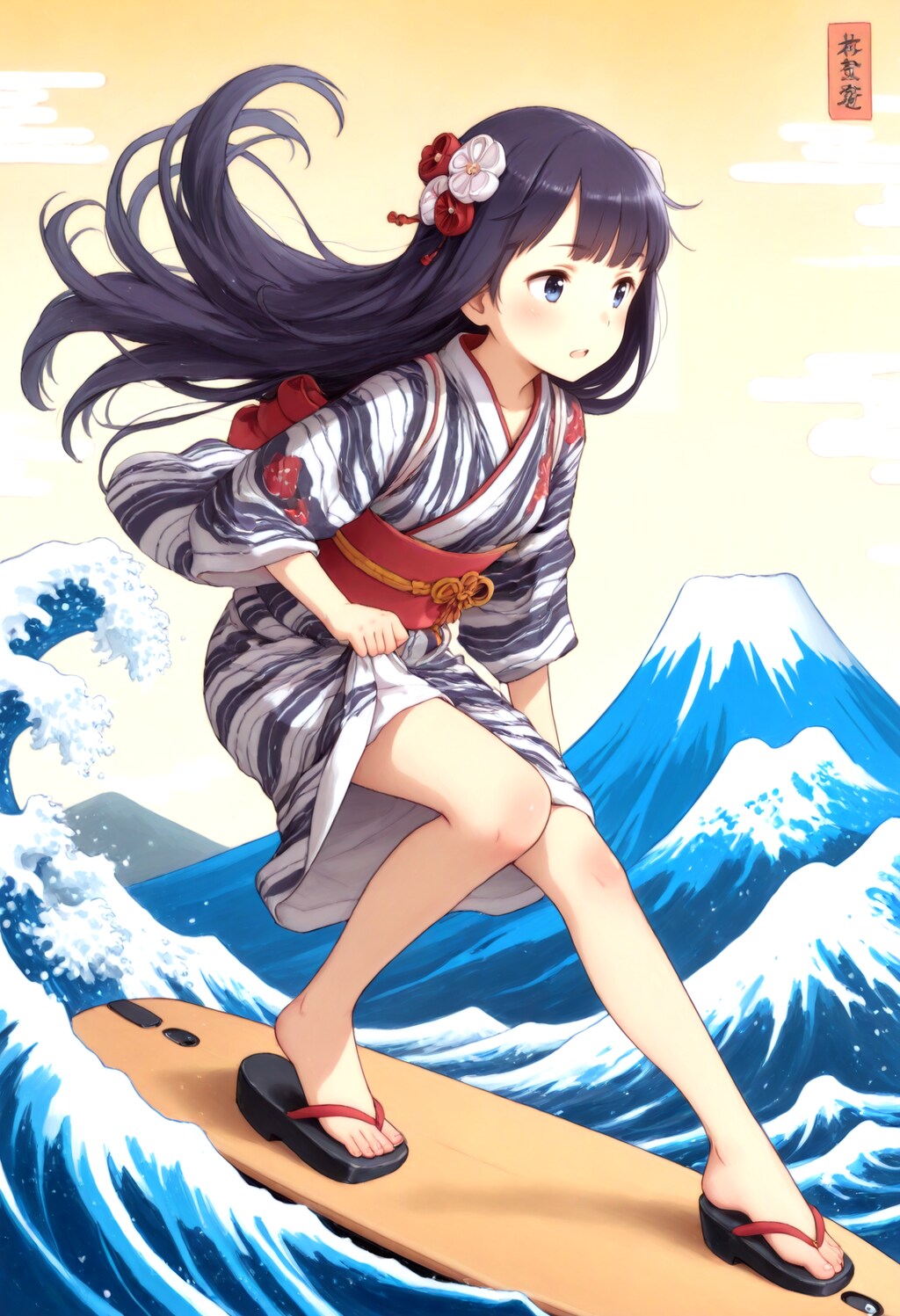 江戸時代のサーフィン