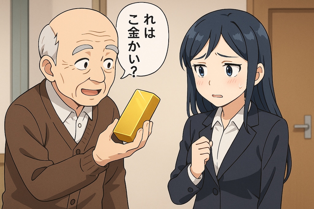 金塊は金かい？