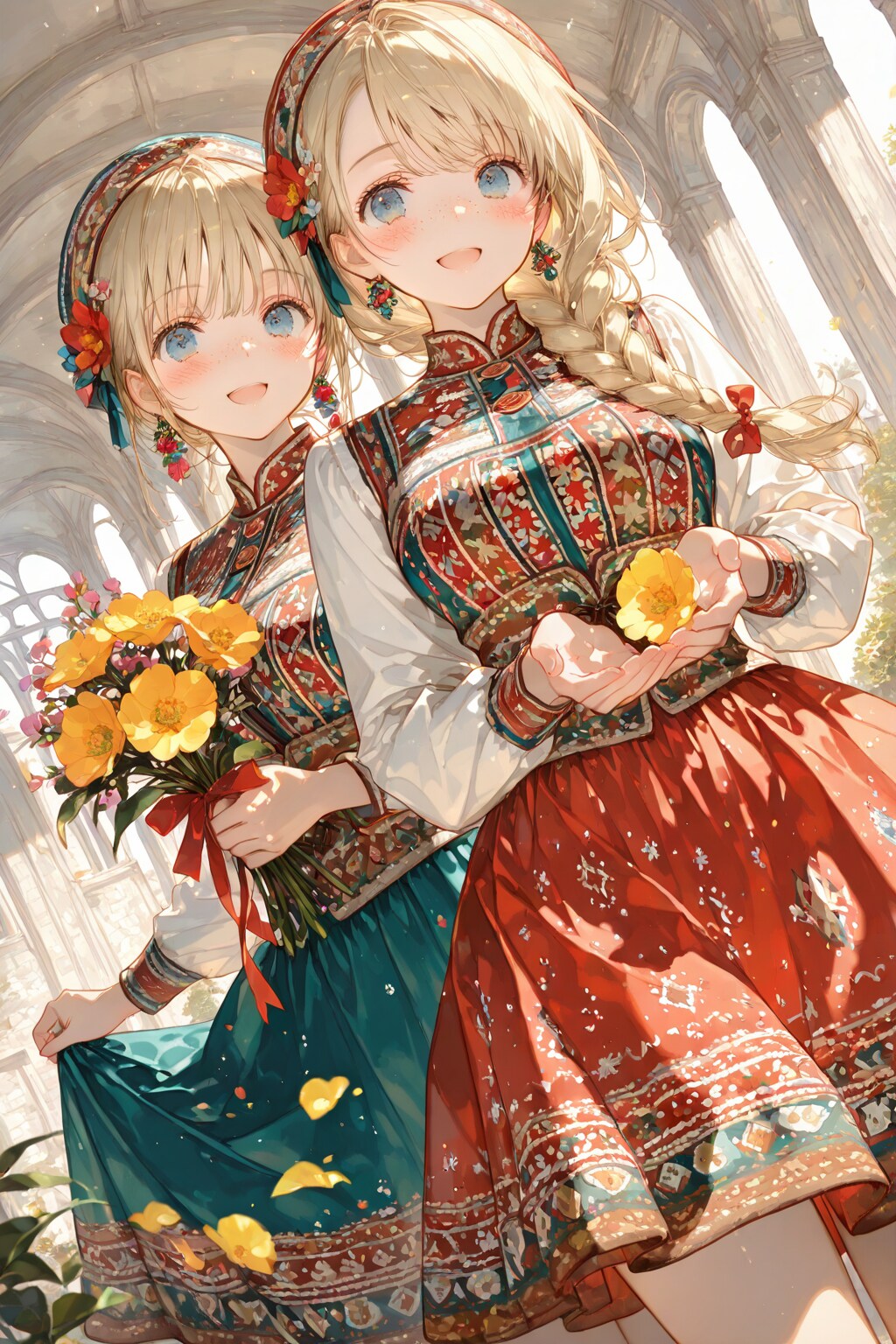 花売り