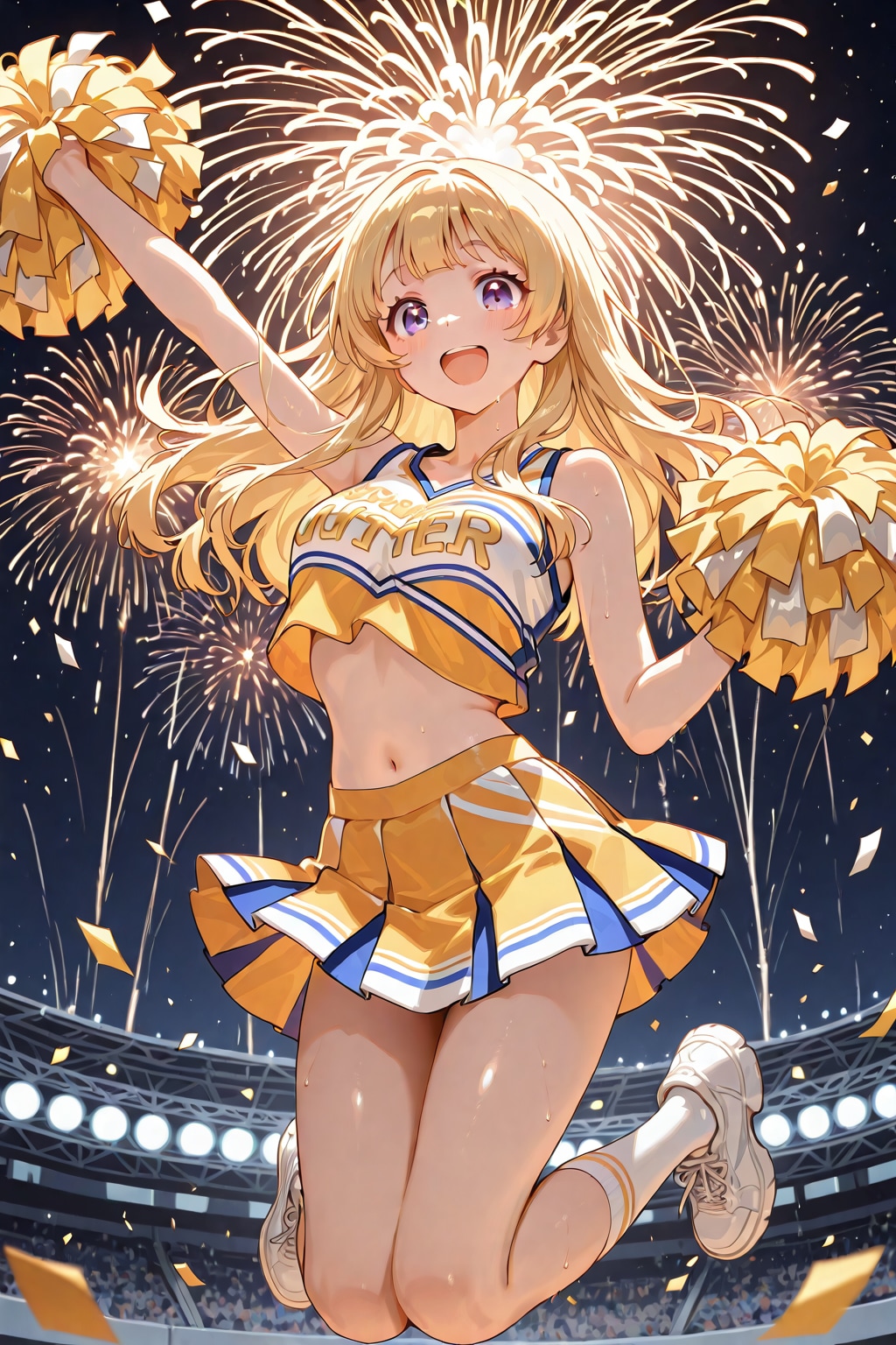 美少女チアガール | の人気AIイラスト・グラビア